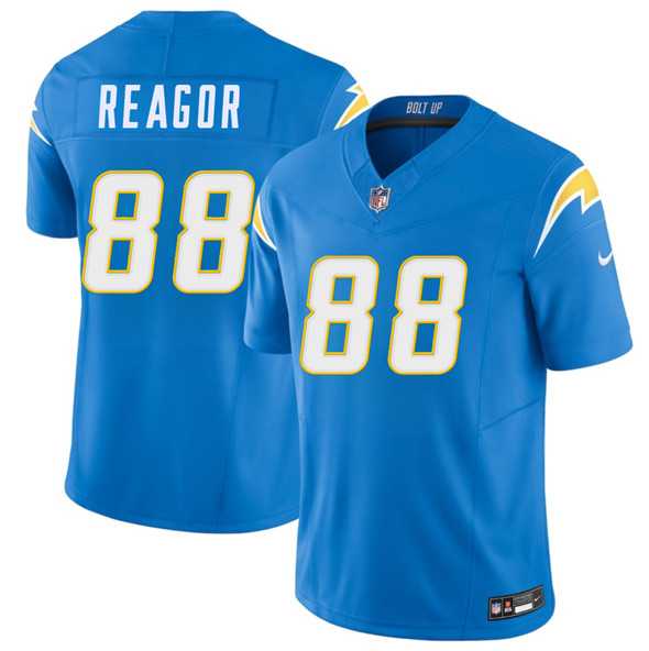 Men & Women & Youth Los Angeles Chargers #88 Jalen Reagor Blue 2025 F.U.S.E. Vapor Limited Stitched Jersey,We sell and wholesale Men & Women & Youth Los Angeles Chargers #88 Jalen Reagor Blue 2025 F.U.S.E. Vapor Limited Stitched Jersey on line form chian!